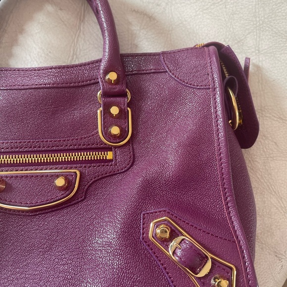 Balenciaga Metallic Edge Motocross Bag - Small - Excellent Condition - Picture 4 of 12